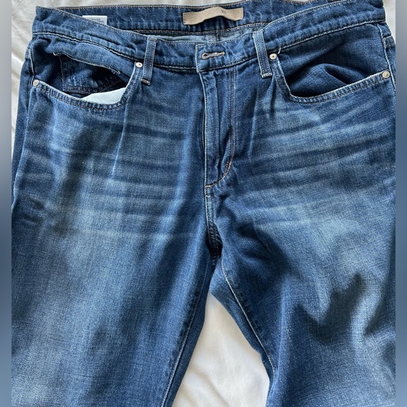 Joe's Jeans Mens 36x32 Slim Straight Leg Blue Dark Wash - Picture 2 of 5